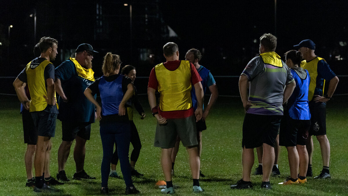 Spirit circle after a game
