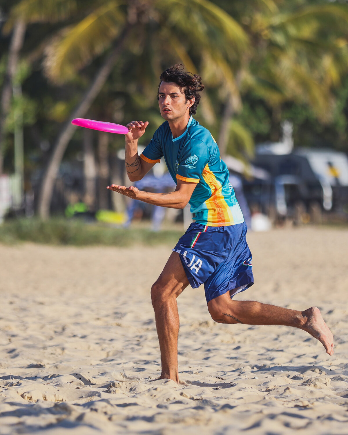 Sunshine Coast Ultimate players in action